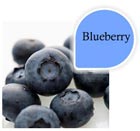 Blueberry soft serve ice cream