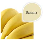 Banana soft serve ice cream