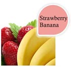 Strawberry Banana soft serve ice cream